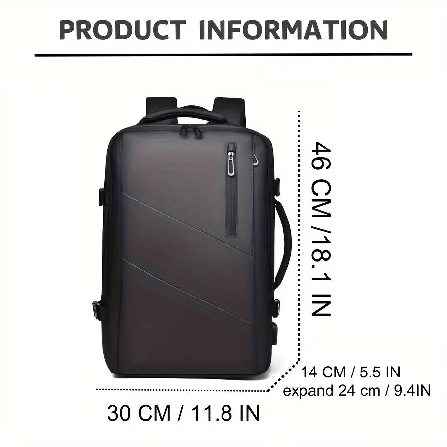 CTYAEOF Travel Backpack Luggage Bag With Multiple Pockets For Business