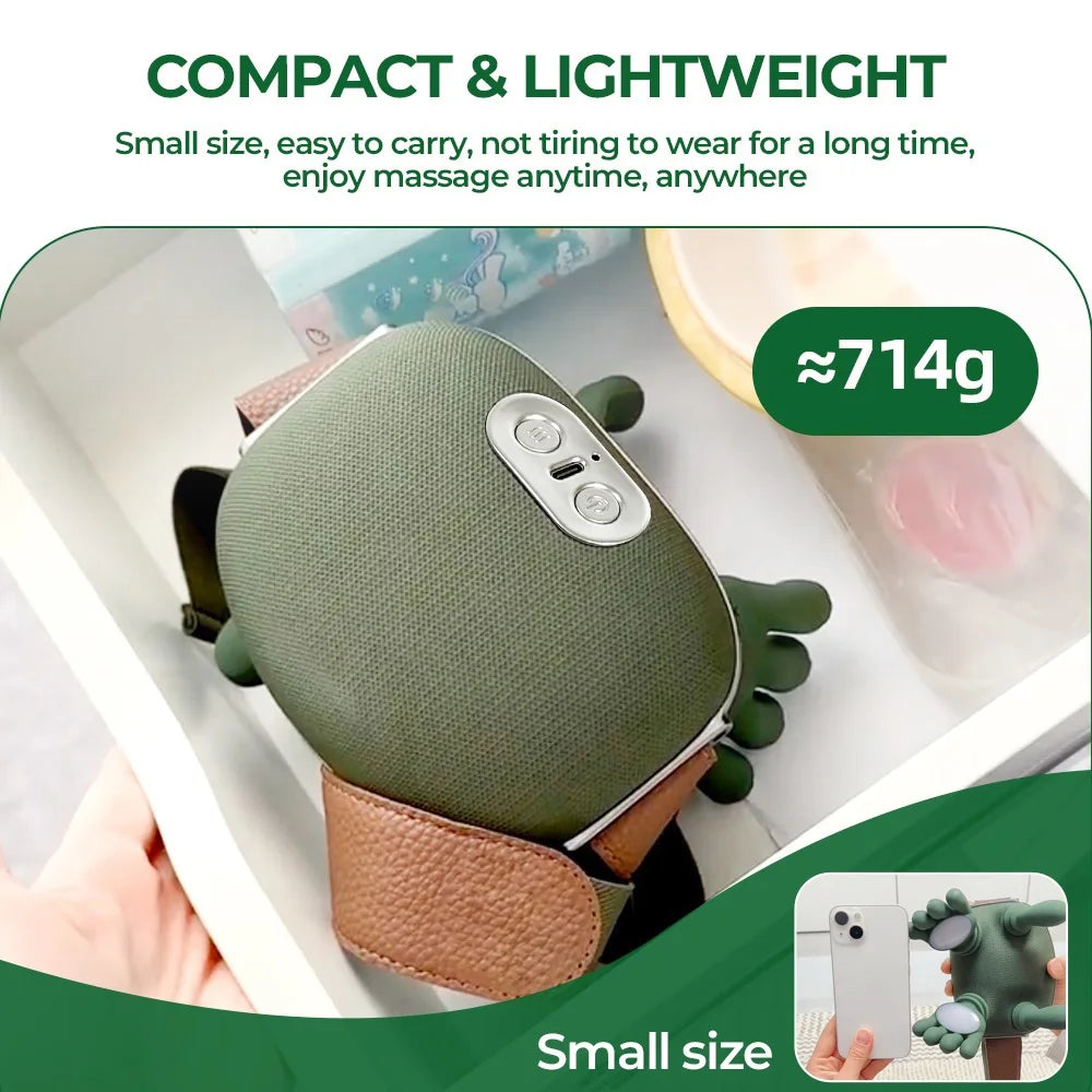 Foreverlily Wireless Bionic Finger Neck Shoulder Massager With Brushless Motor
