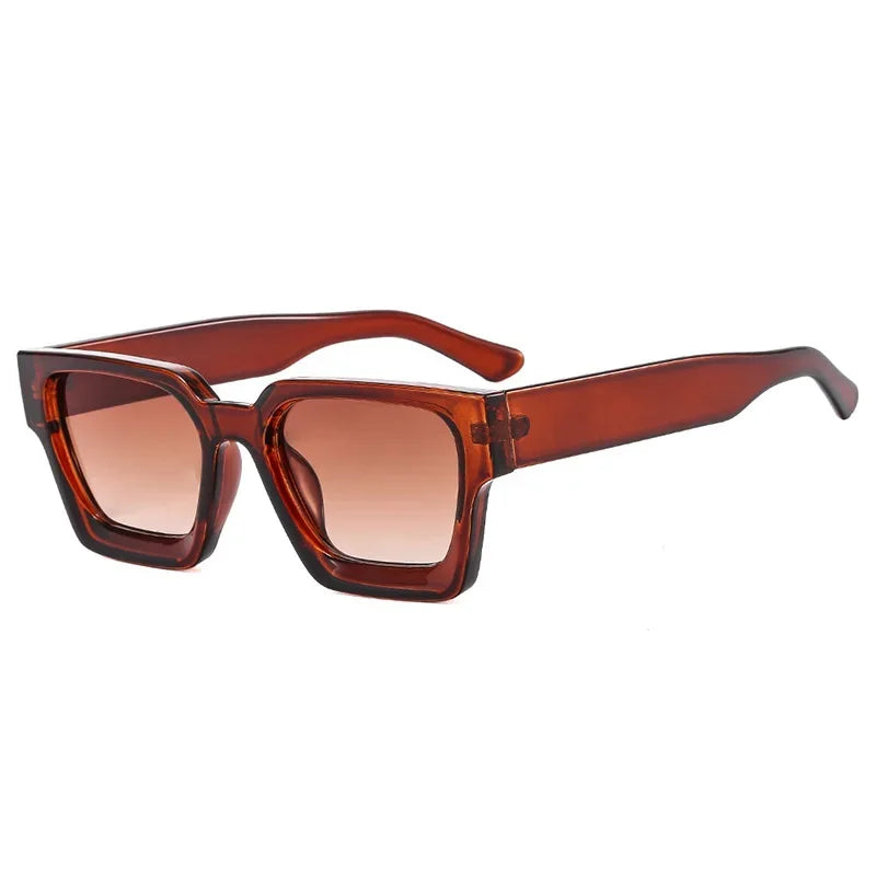 SHUKUI Square Vintage Sunglasses UV400 Driving Glasses