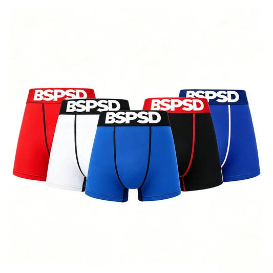 Men's Pure Cotton Boxer Shorts Soft Breathable Comfort