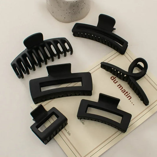 Korean Style Hair Claws Acrylic Hair Clips Barrette