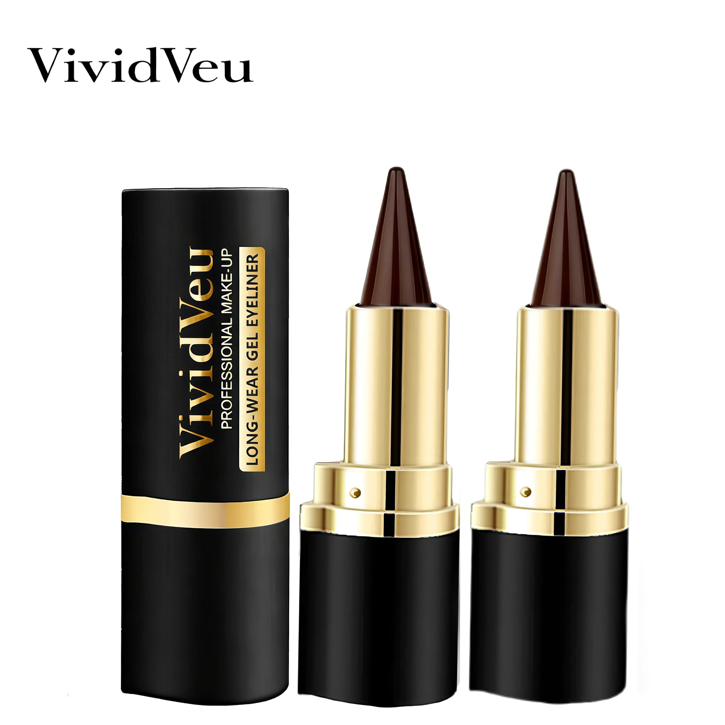 Waterproof Eyeliner Duo Two Pack Smudge Proof Fade Resistant