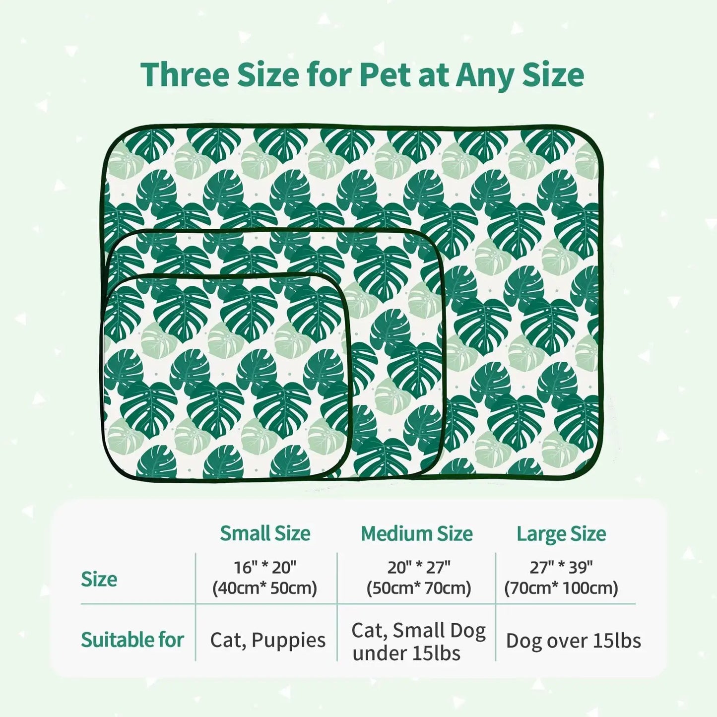 Washable Cooling Blanket Ice Silk Mat For Dogs And Cats