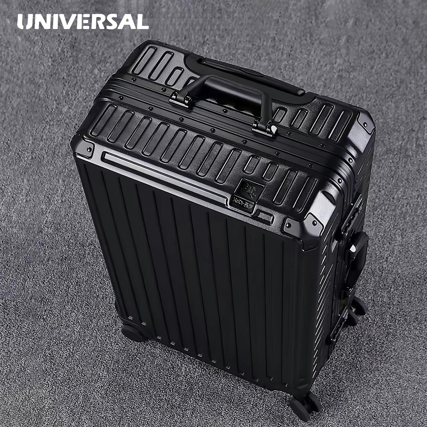 Ultra Sturdy Aluminum Frame Luggage Set, Two Piece Carry On
