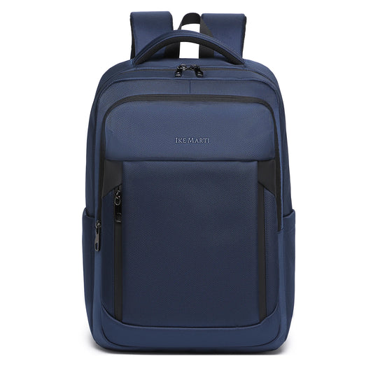 Waterproof Nylon Unisex Business Backpack With Laptop Compartment