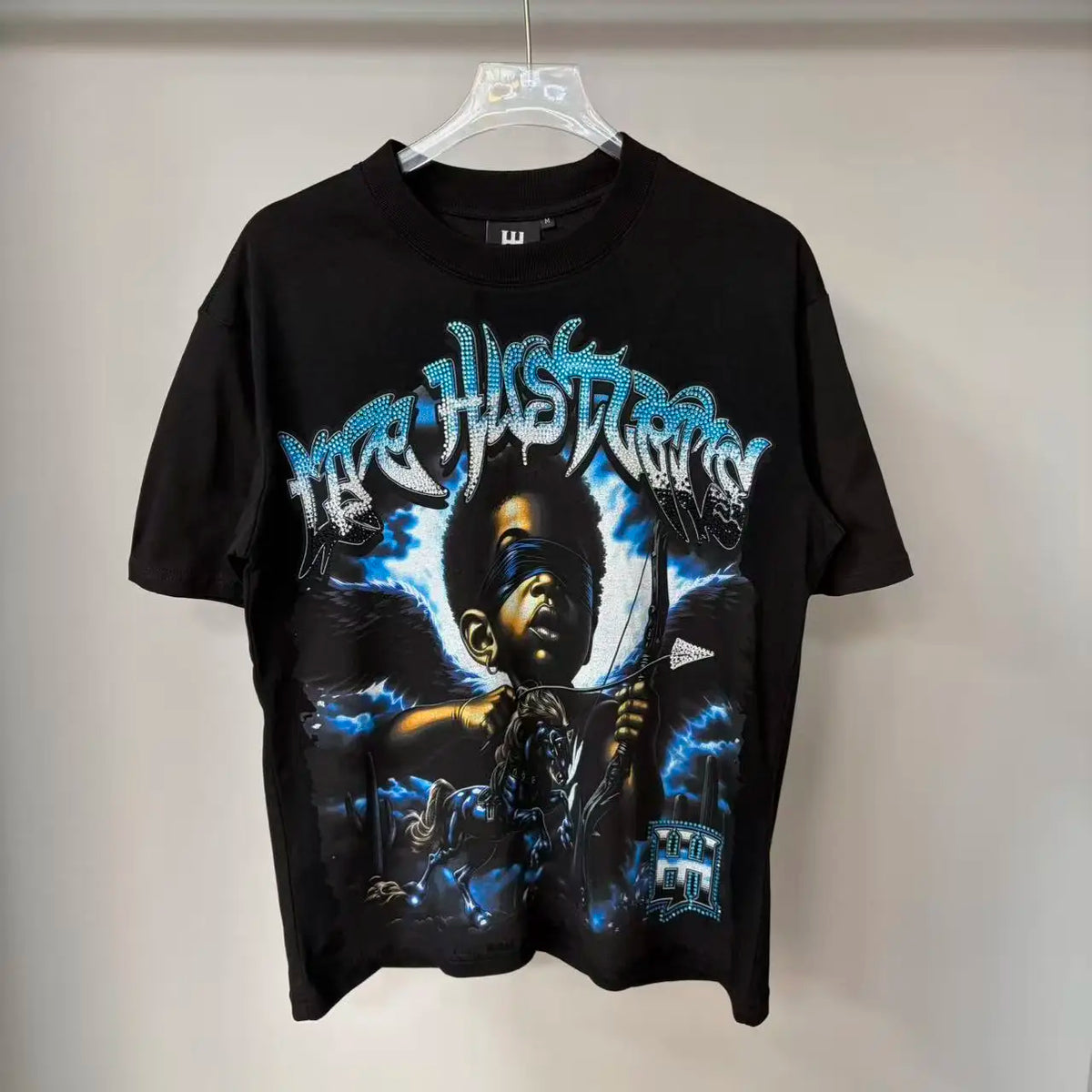Premium Cotton Retro Loose Tee For Unisex Casual Wear