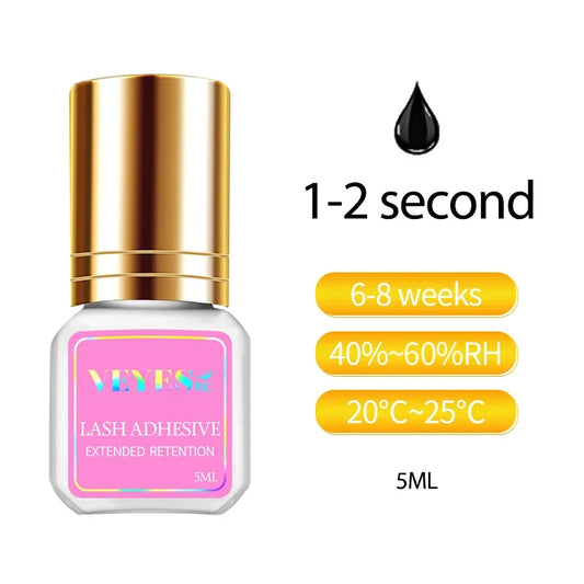 Veyes Inc Fast Drying Eyelash Extension Glue For Volume Lashes