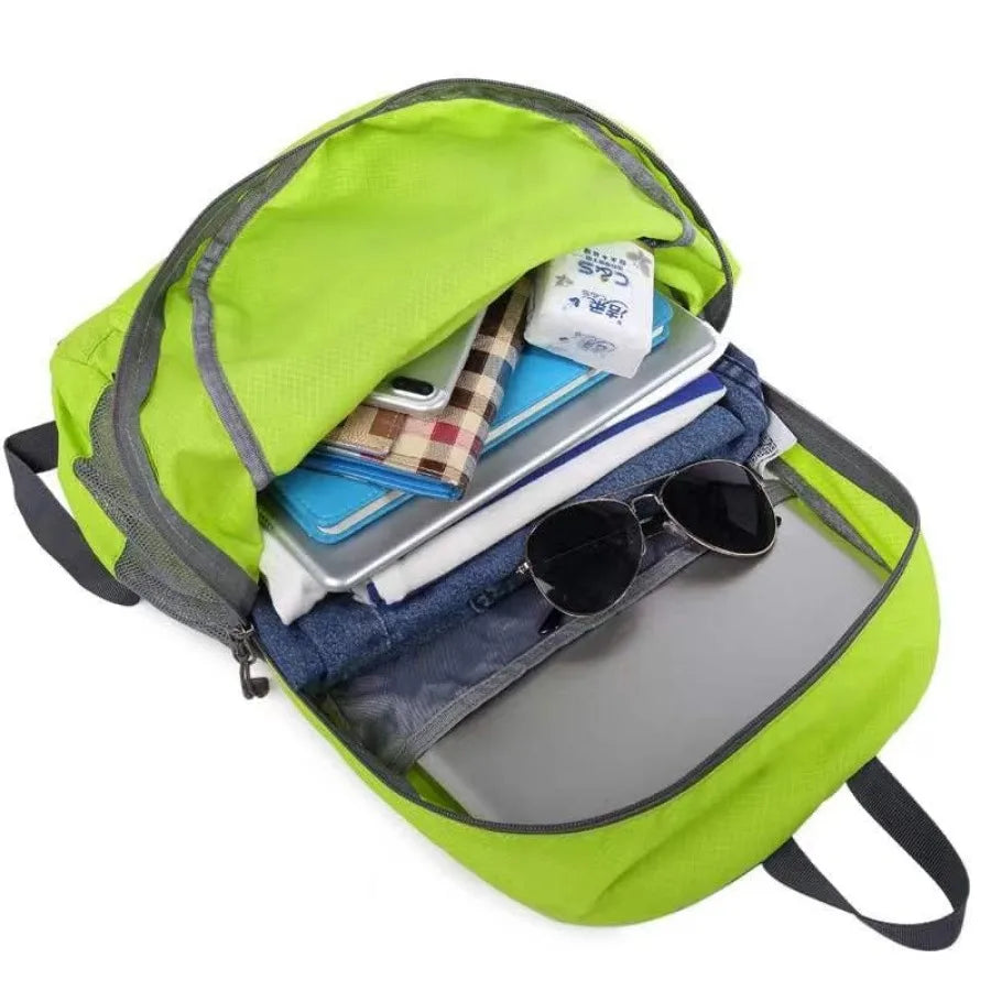 Lightweight Foldable Backpack For Outdoor Travel And Mountaineering