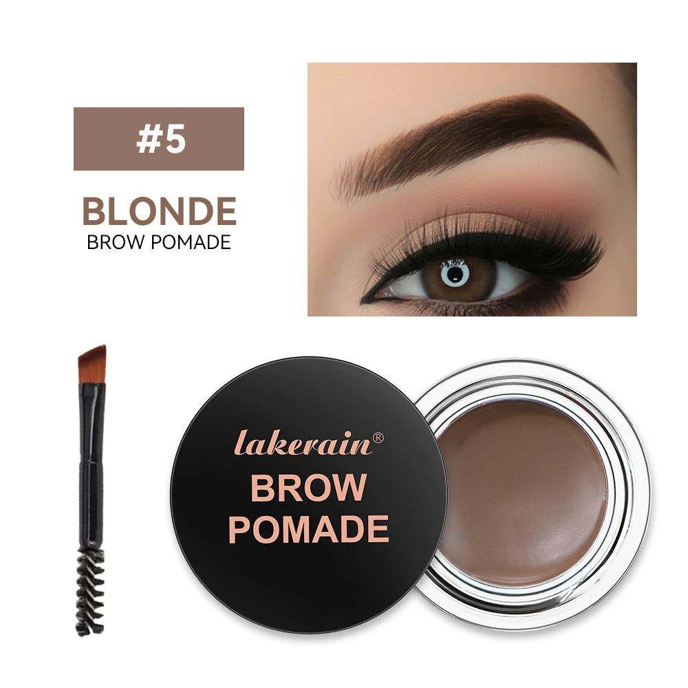 Ibcccndc Long Lasting Waterproof Eyebrow Pomade With Brush