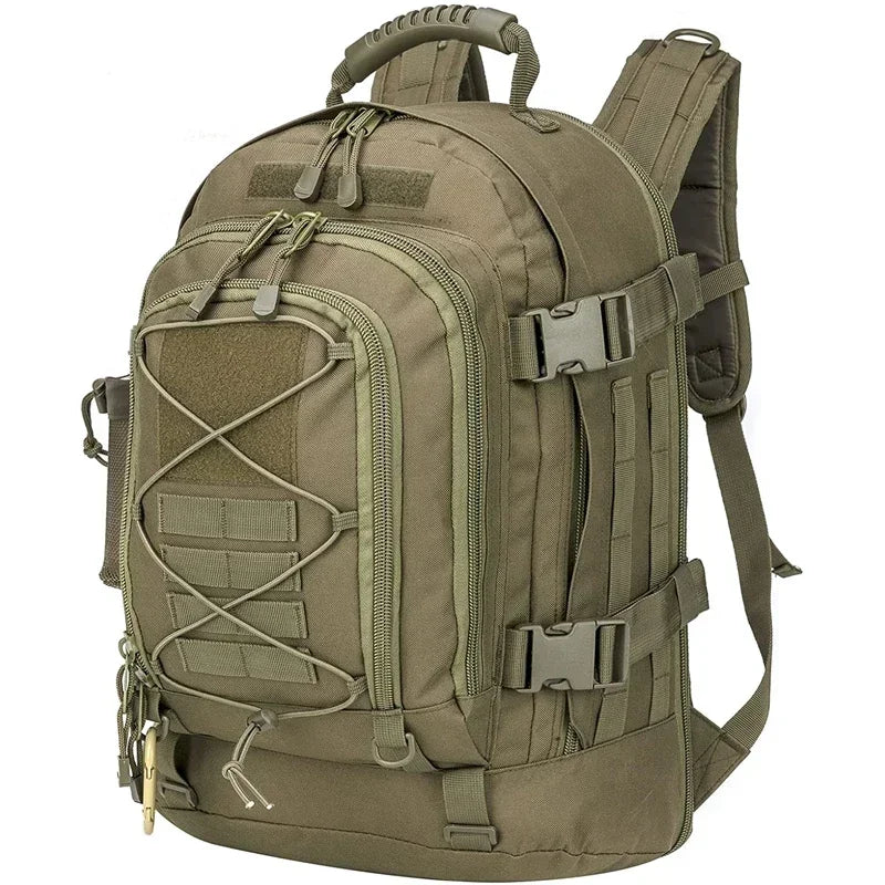 LQARMY Military Tactical Backpack Molle Rucksack Outdoor Travel Hiking