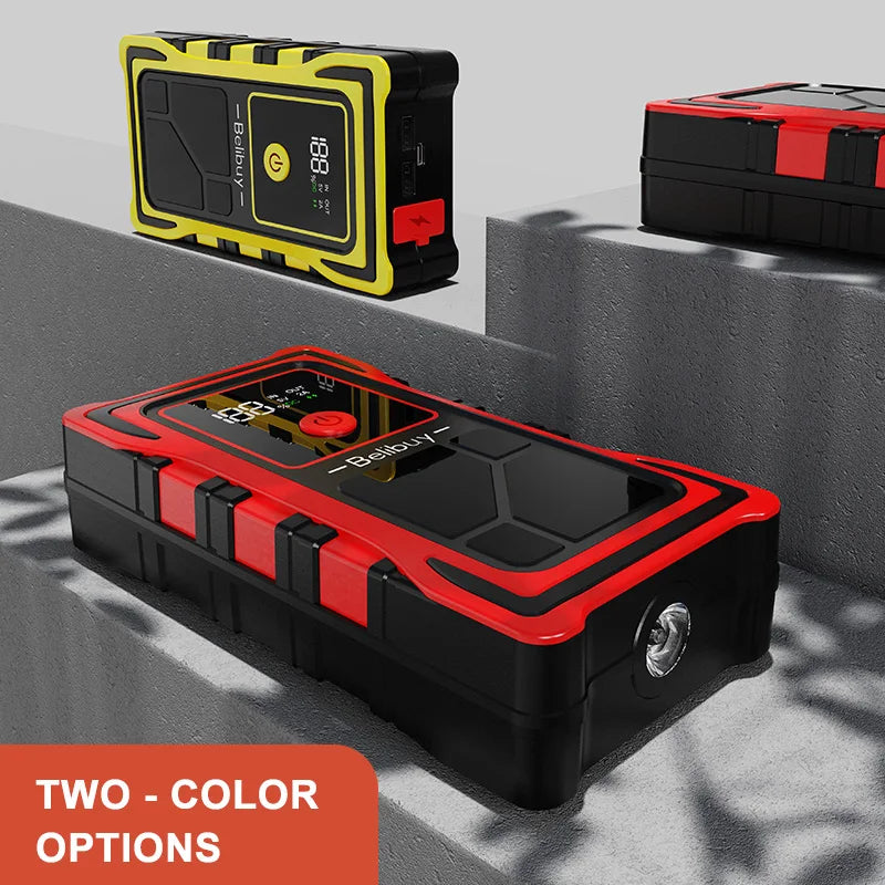 Portable Jump Starter 7000A Peak Current Bidirectional Fast Charge