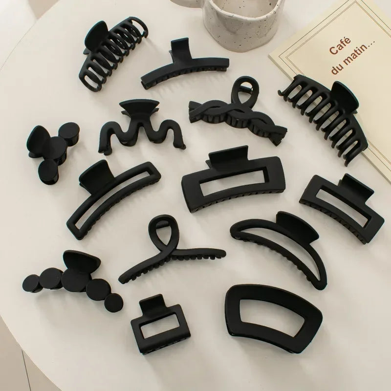 Korean Style Hair Claws Acrylic Hair Clips Barrette
