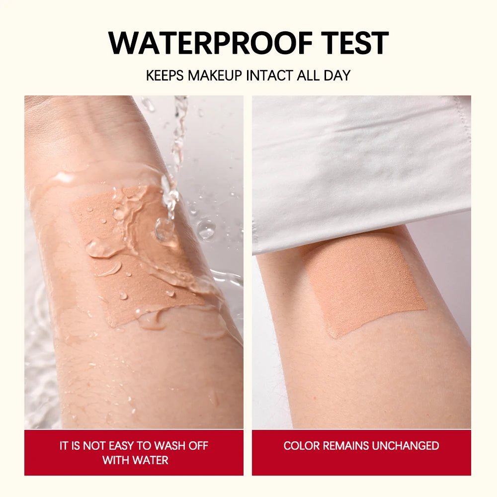 Matte Foundation Base Cream Long Lasting Concealer Waterproof Makeup