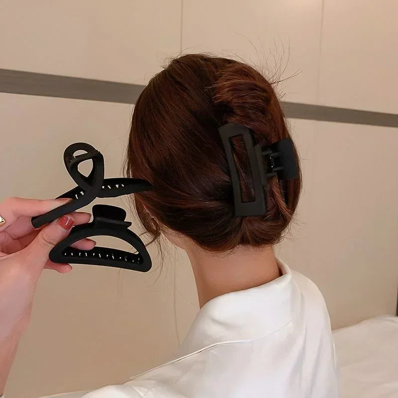 Korean Style Hair Claws Acrylic Hair Clips Barrette