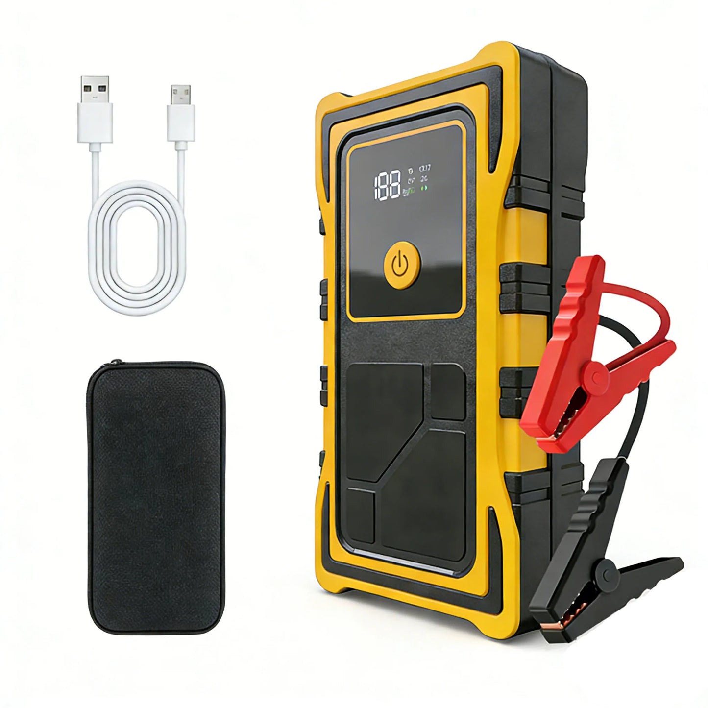 Portable Jump Starter 7000A Peak Current Bidirectional Fast Charge