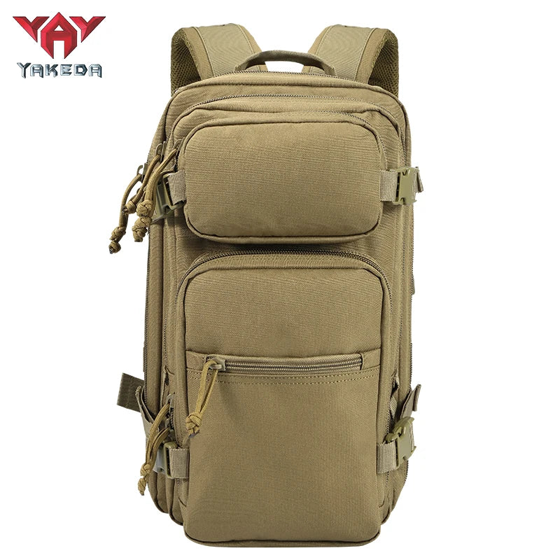 YAKEDA Tactical Molle Backpack Waterproof Outdoor Hiking Pack