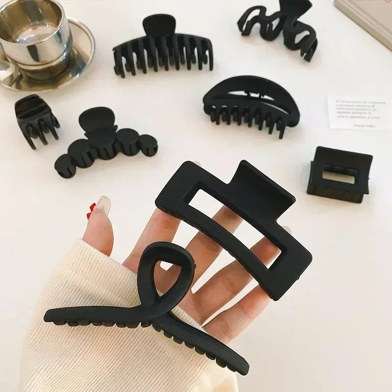 Korean Style Hair Claws Acrylic Hair Clips Barrette