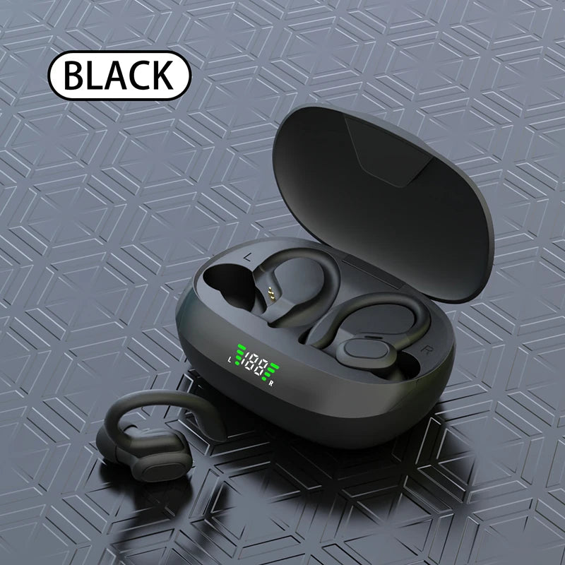 SHUKE Bluetooth Earbuds With Sport Earhook Headset And Microphone