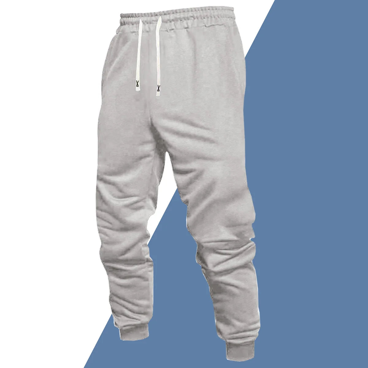 Men's Four Piece Casual Ankle Jogger Pants With Drawstring Waist
