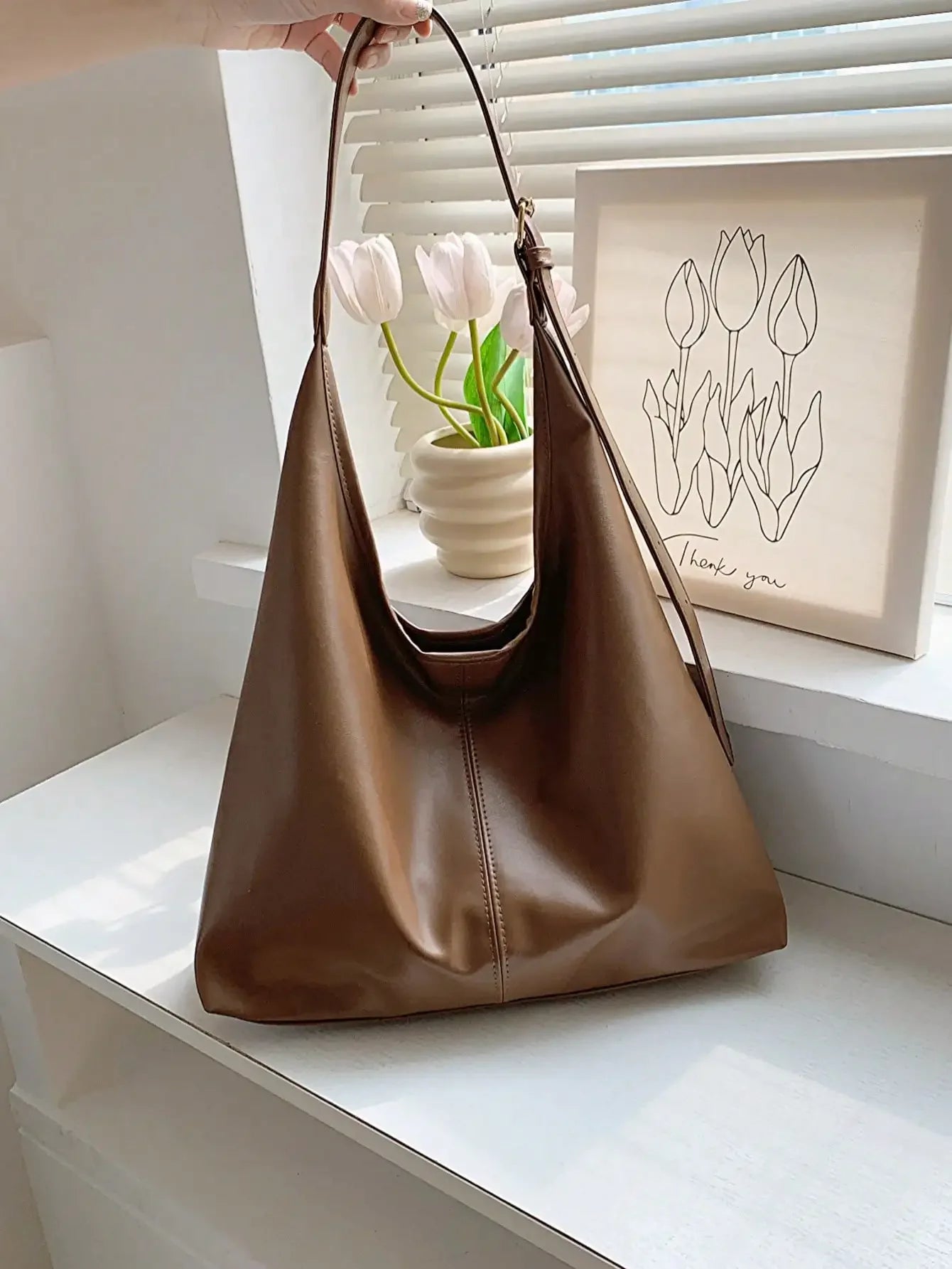 Denim Large Capacity Crossbody Bag For Women Multifunctional Tote