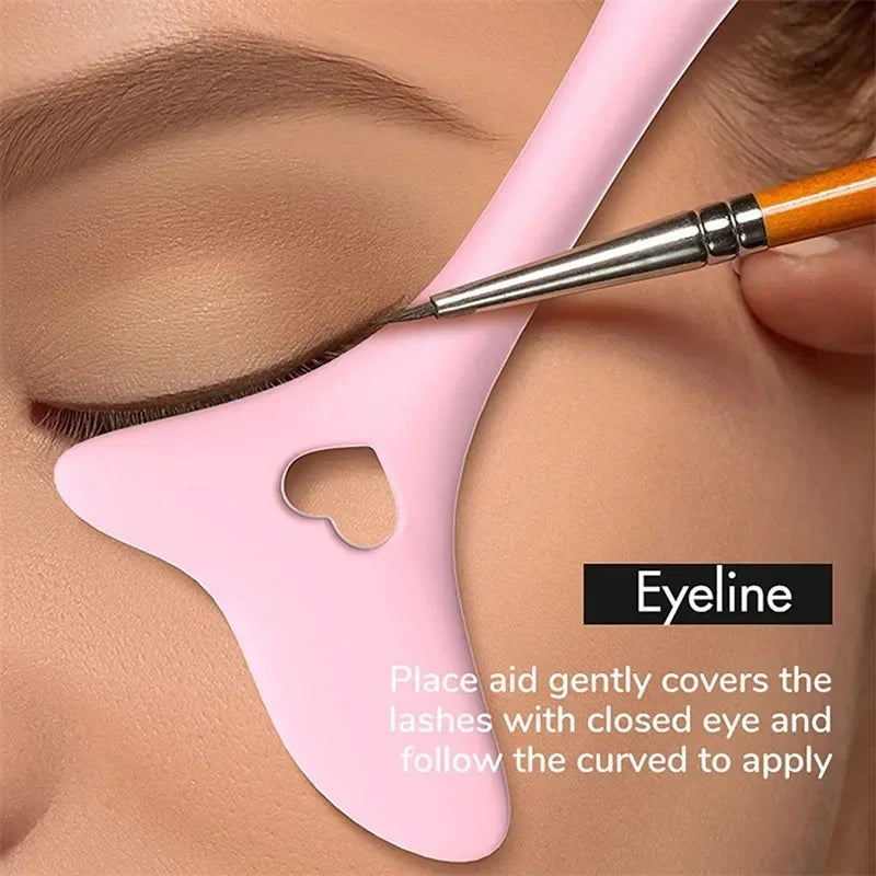 CNKESS Multifunctional Eyeliner Stencil Wing Tips Tool