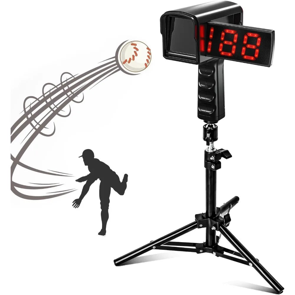 Baseball Radar Gun Speed Sensor With LCD Display For Pitching