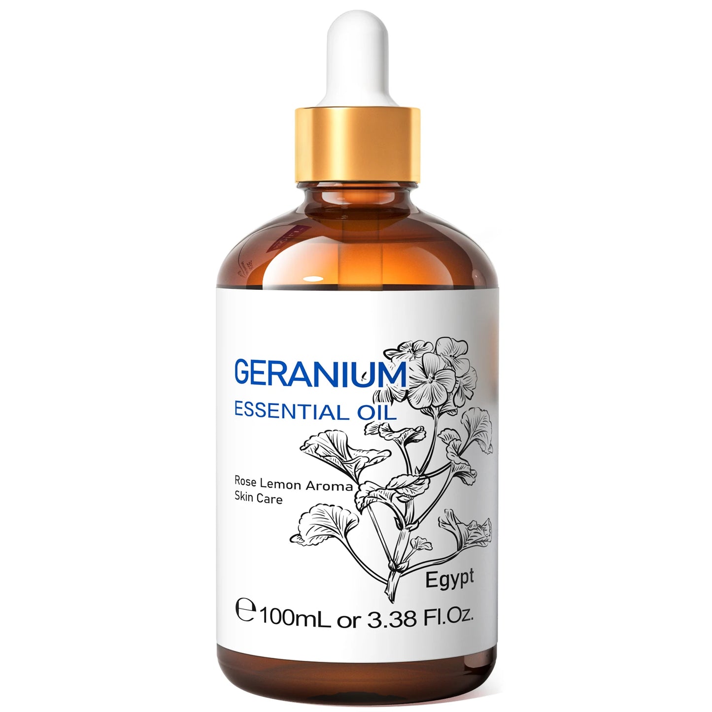 HIQILI Geranium Tea Tree Rosemary Lavender Peppermint Essential Oil