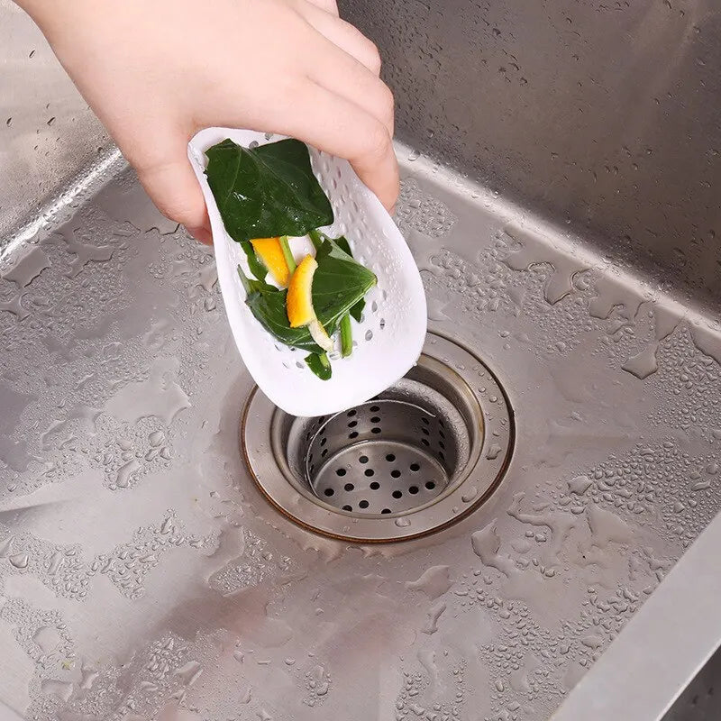 Silicone Suction Cup Sink Strainer And Shower Hair Catcher Screen