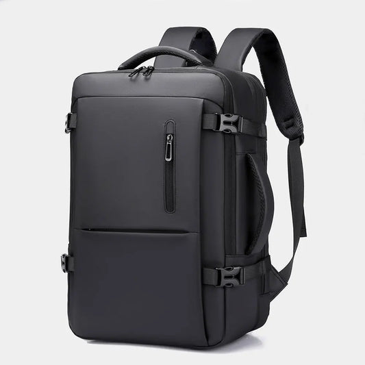 HTLT Men Multifunctional Backpack Large Capacity Business Laptop Bag