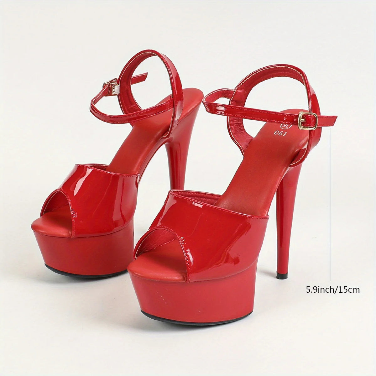 Mclubgirl Women's High Heel Sandals For Weddings And Parties