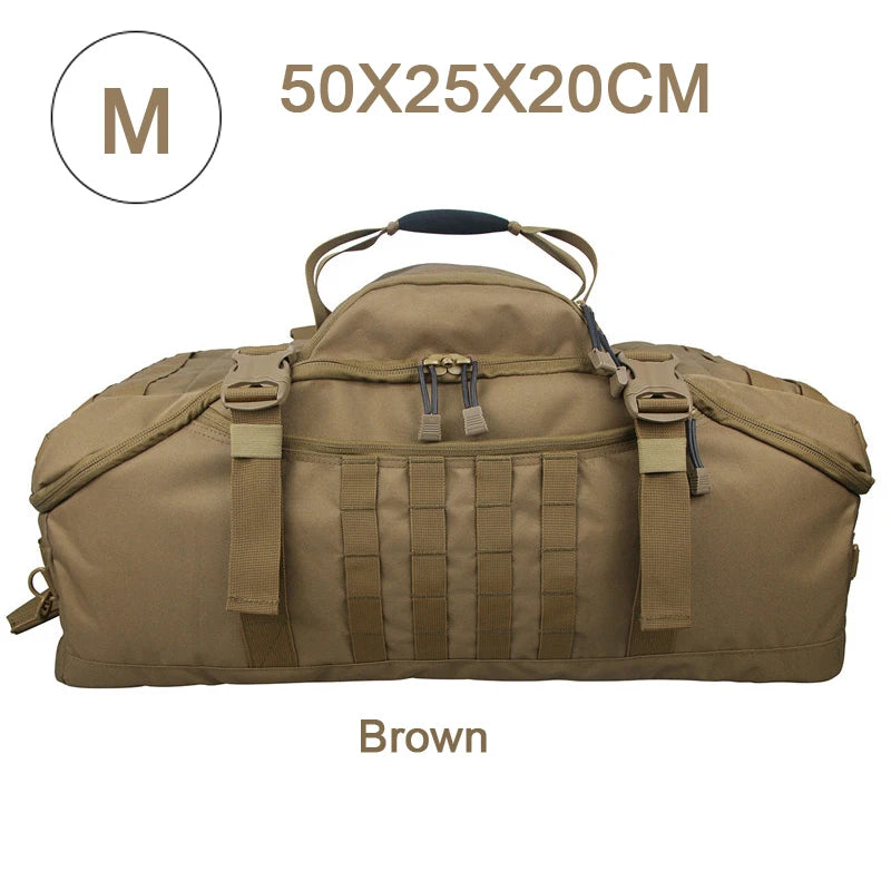 LQARMY Outdoor Tactical Backpack Molle Duffel Bag For Hiking