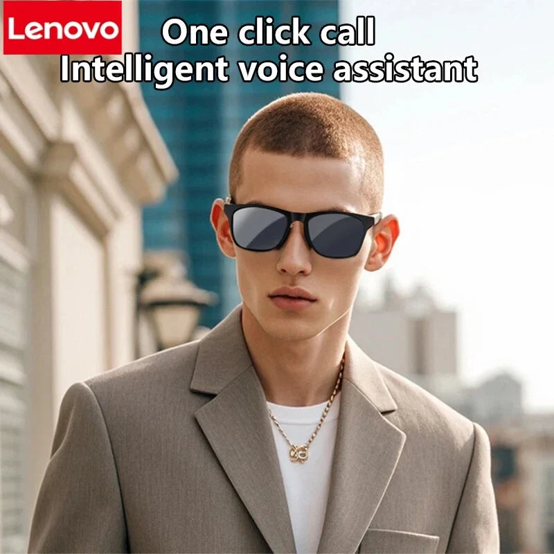 Lenovo Motorcycle Audio Sunglasses Unisex Outdoor Driving Eyewear