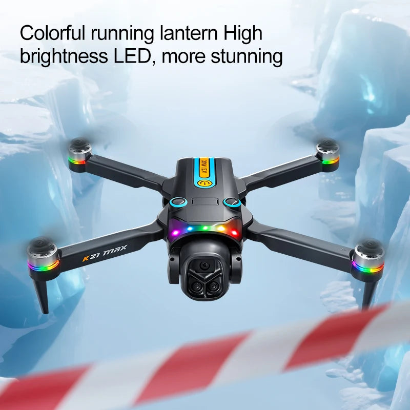 ZNLYRION Folding RC Drone With Dual Cameras And WiFi