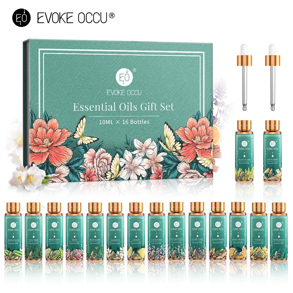 EVOKE OCCU Pure Essential Oils Set For Diffusers And DIY