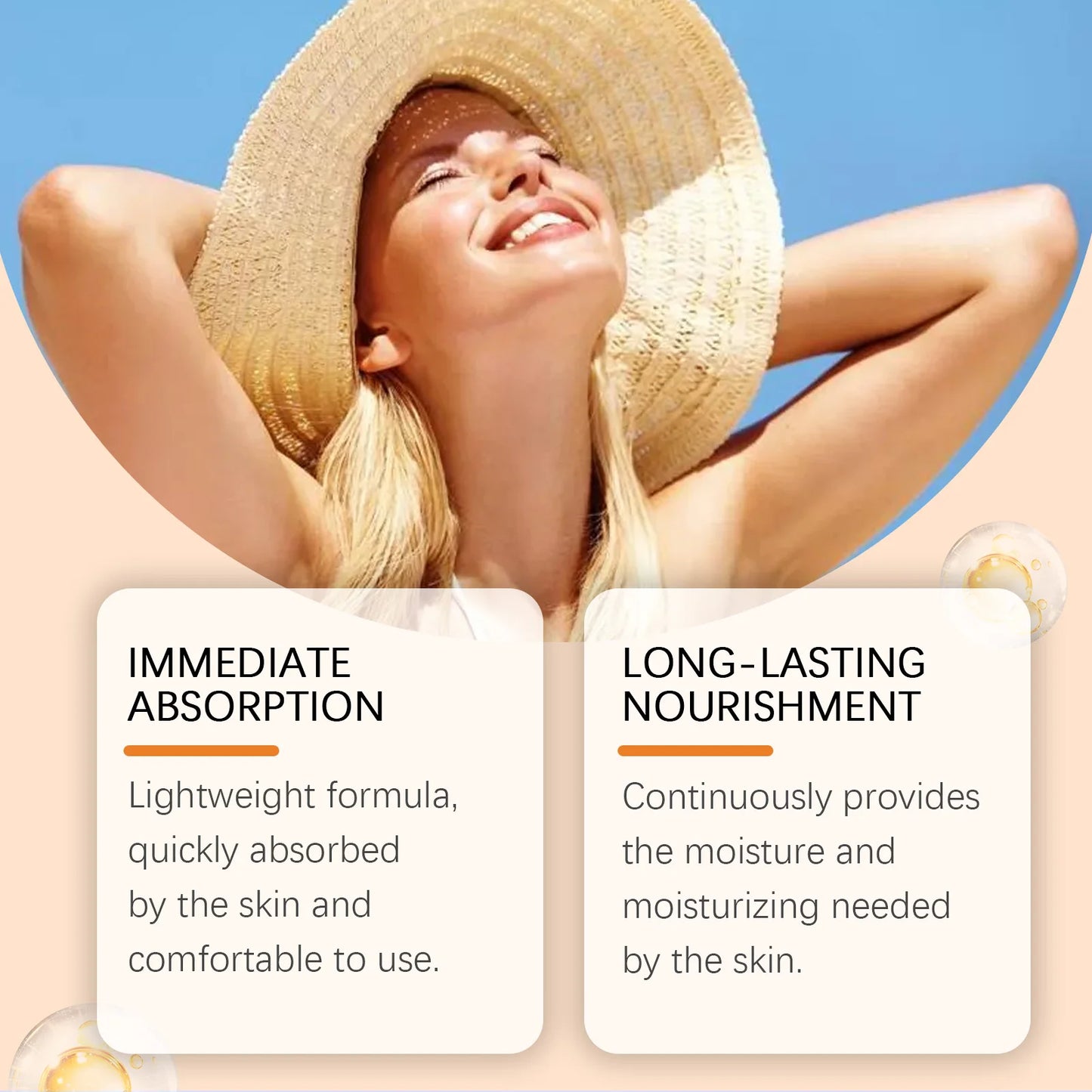 Eelhoe Vitamin E Sunscreen Spray Long Lasting Moisturizing Shield
