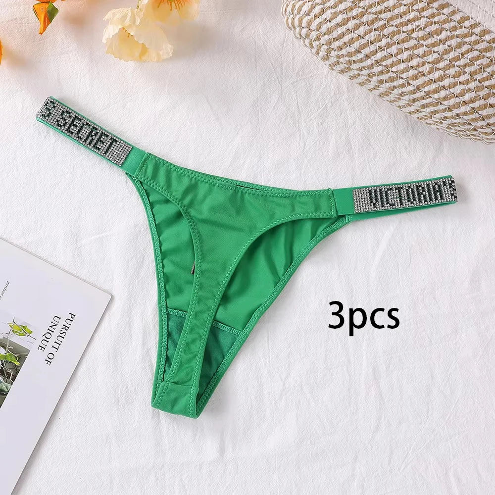 Victoria's Secret Lace Thongs Women Comfortable Breathable Panties