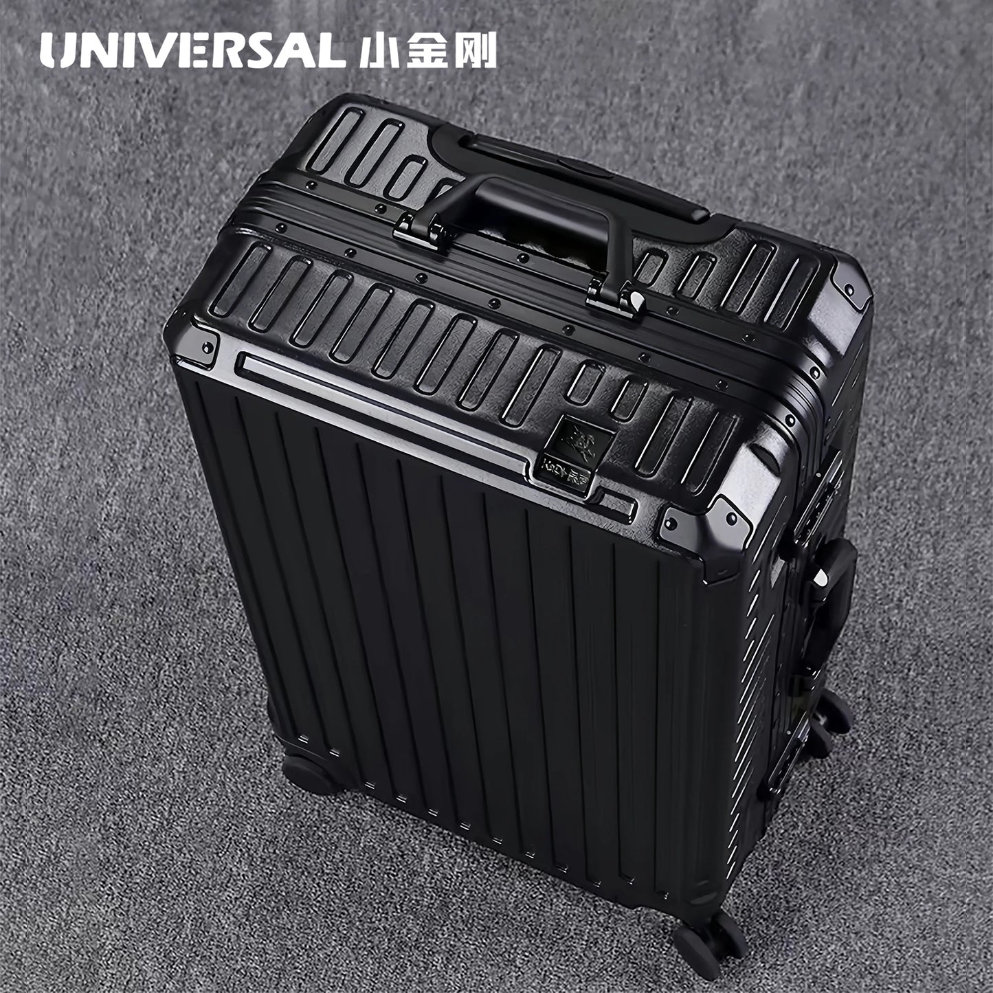 Ultra Sturdy Aluminum Frame Luggage Set, Two Piece Carry On