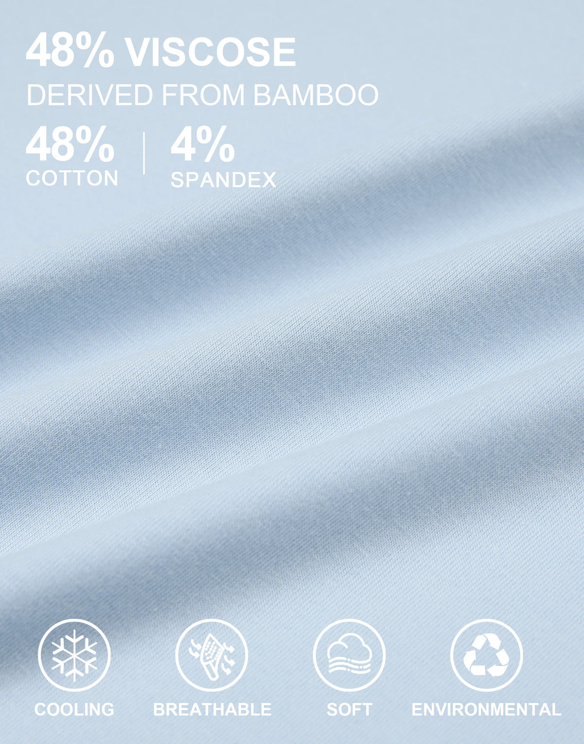 Pioneer Camp Men's Bamboo Viscose Soft Crew Neck T-Shirt
