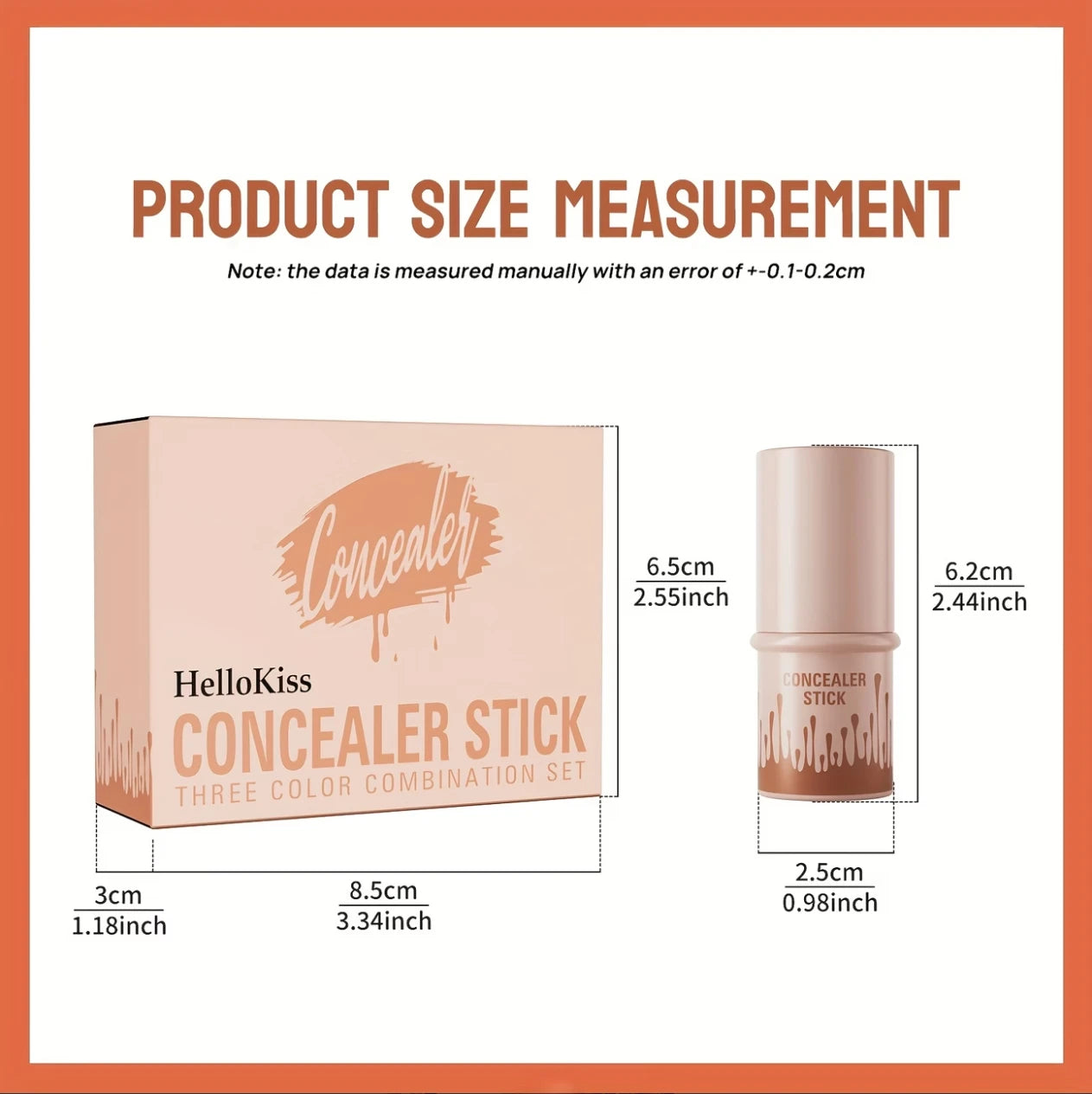 3 Piece Contour Stick Set With Blush Highlighter Bronzer Eyeliner