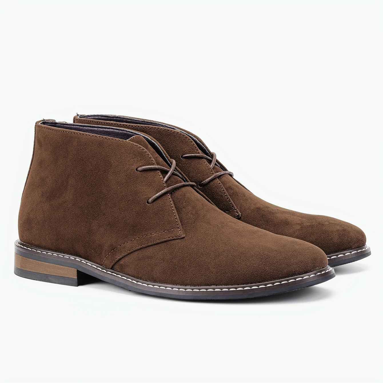 Hecrafted Men's Boots Casual Retro Outdoor Walking Shoes
