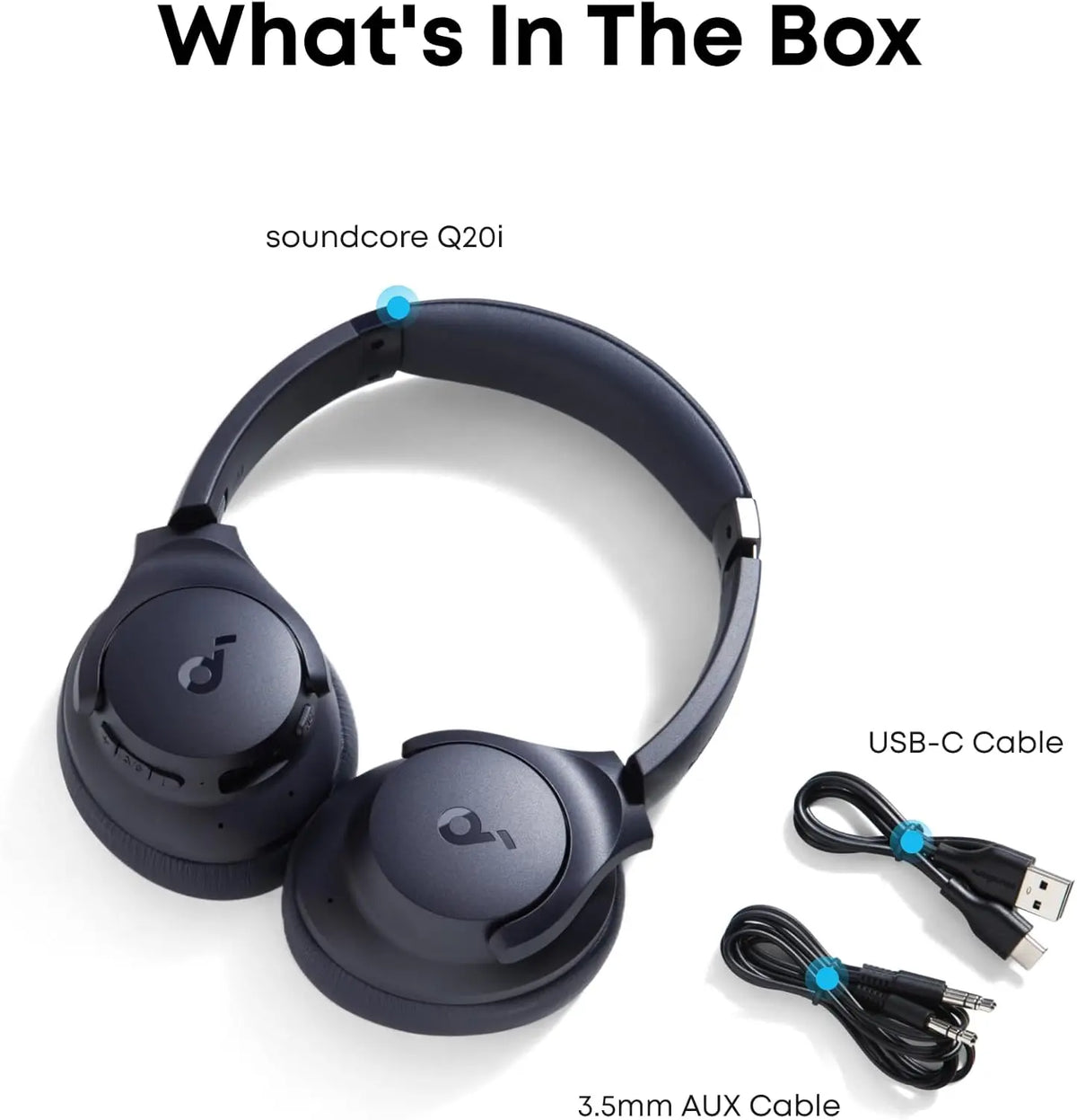 Anker Soundcore Q20i Wireless Hybrid Active Noise Canceling Headphones