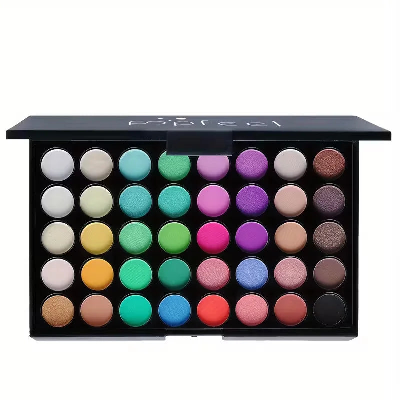 Christmas Eyeshadow Palette Makeup Kit With Mascara Eyeliner And Brushes