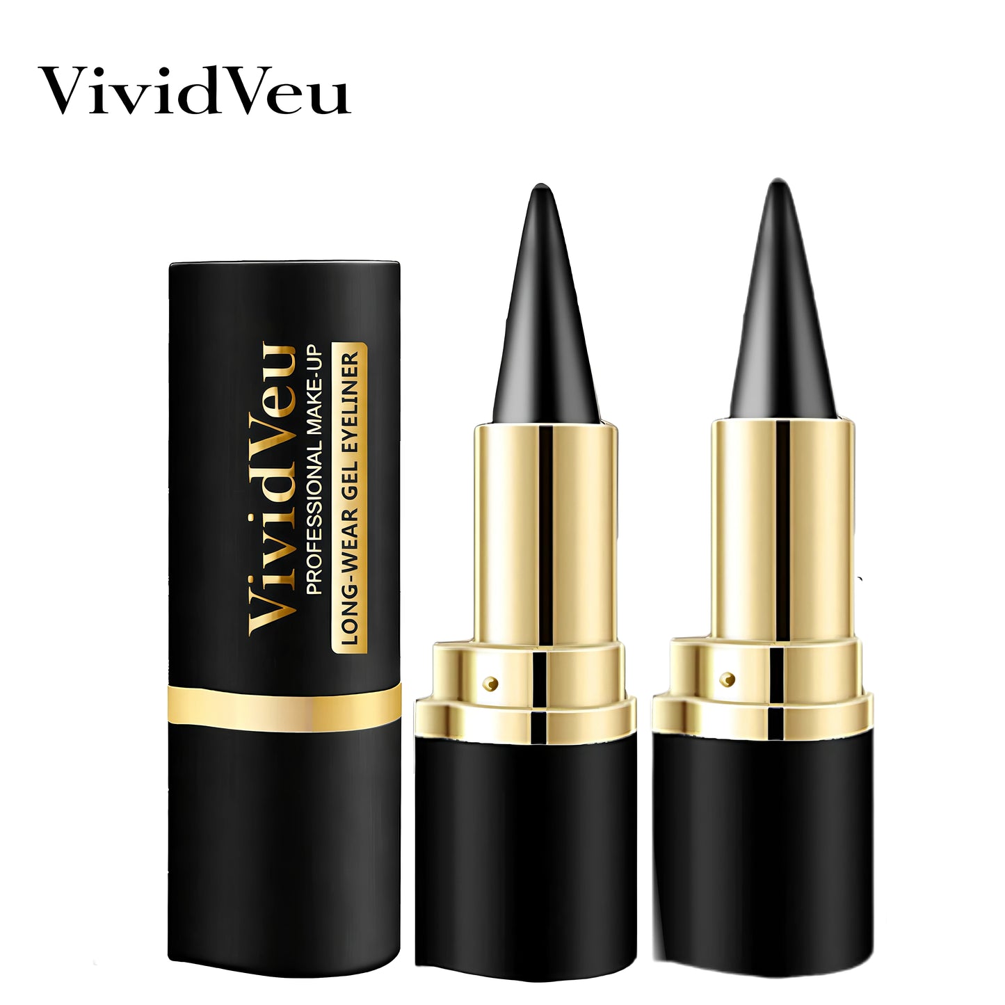 Waterproof Eyeliner Duo Two Pack Smudge Proof Fade Resistant