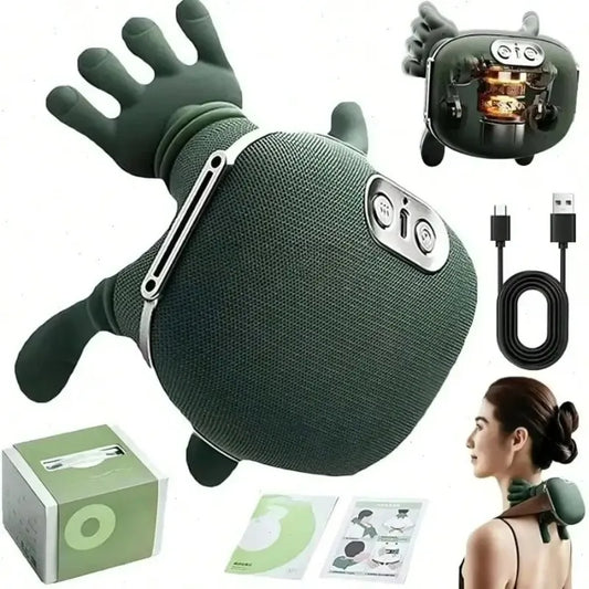 Shiatsu Neck Shoulder Massager With Heat Deep Tissue