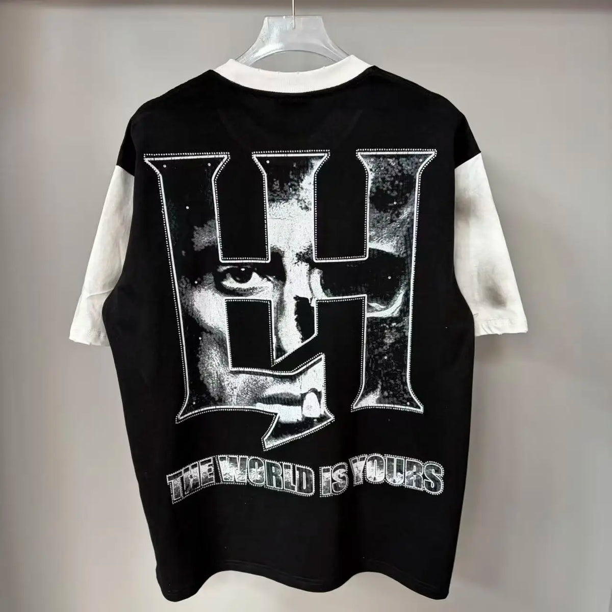 Premium Cotton Retro Loose Tee For Unisex Casual Wear