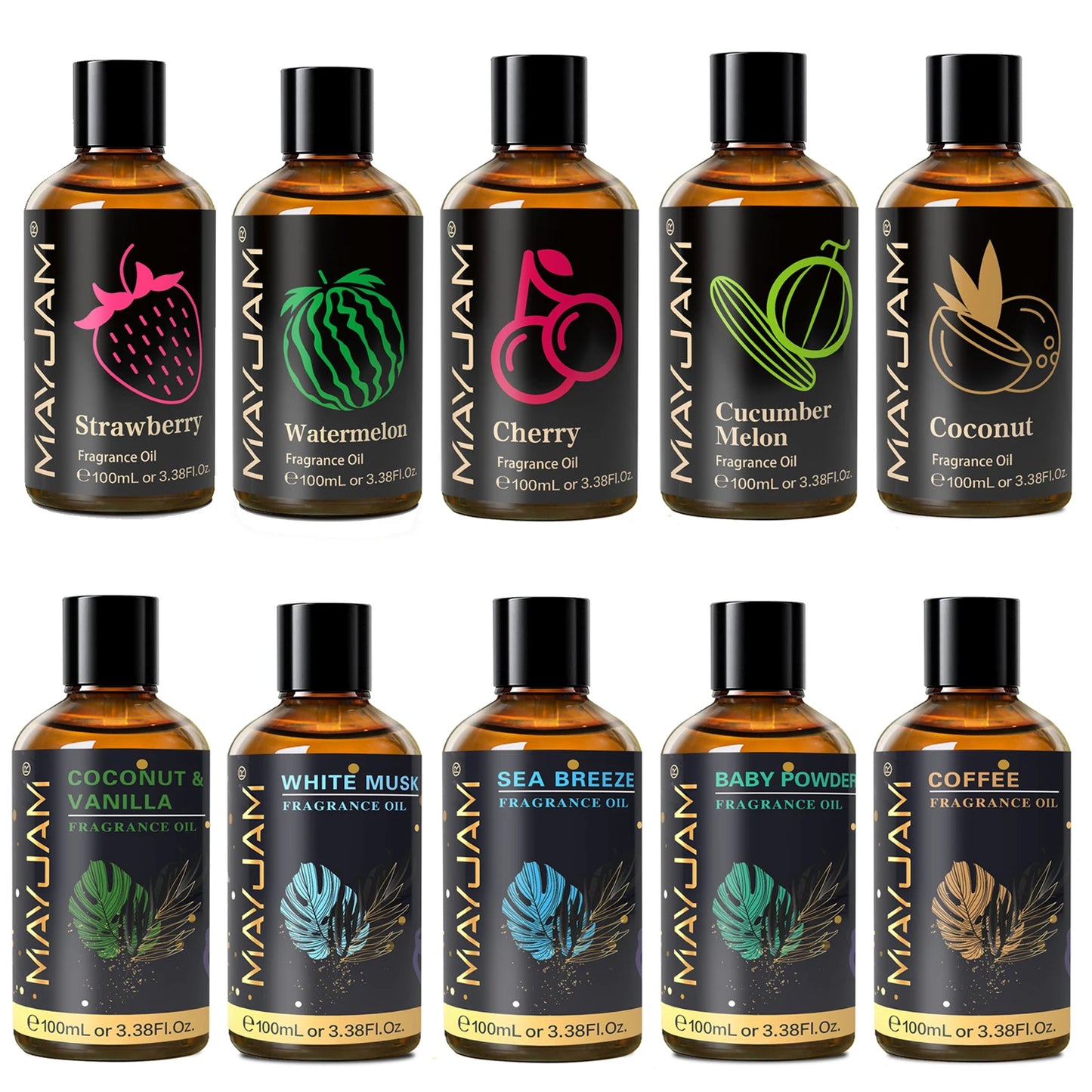 MAYJAM Coconut Vanilla Fragrance Oil For Diffusers