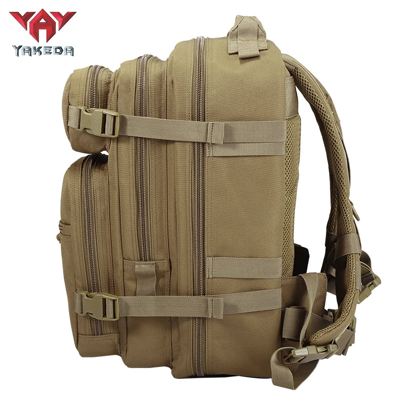 YAKEDA Tactical Molle Backpack Waterproof Outdoor Hiking Pack