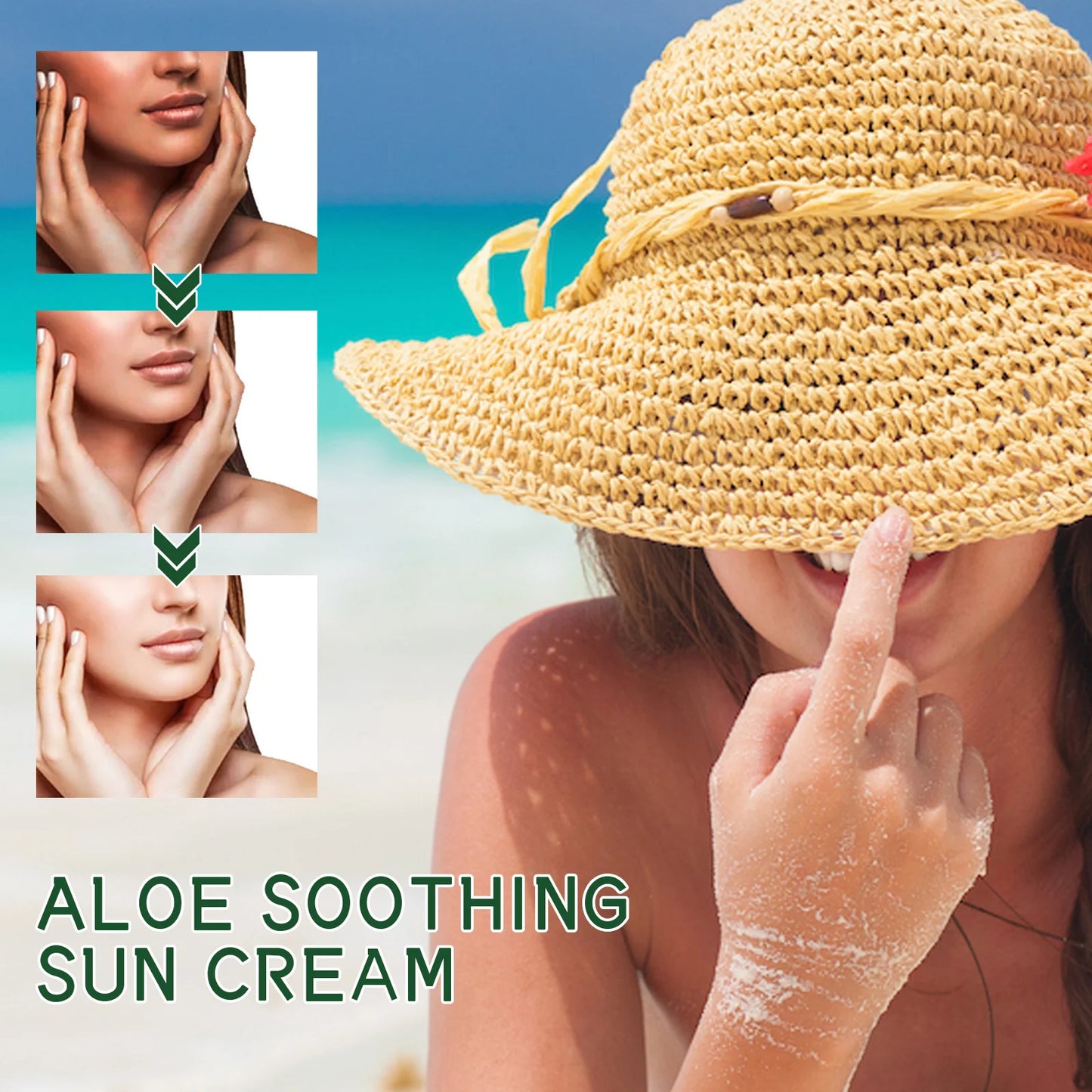 Ouhoe Aloe Vera Protective Sunscreen SPF 50 Face And Body