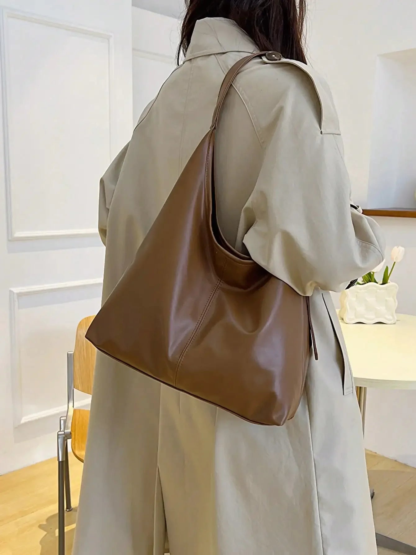 Denim Large Capacity Crossbody Bag For Women Multifunctional Tote