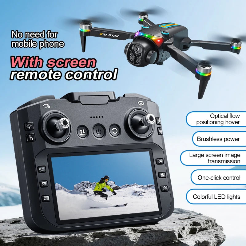 ZNLYRION Folding RC Drone With Dual Cameras And WiFi